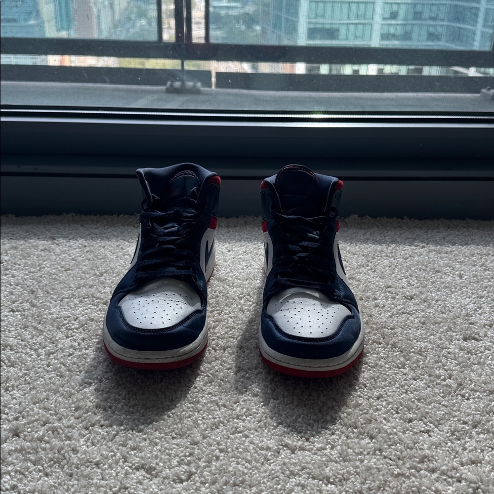 Jordan Men’s Air 1 Mid SE Olympic-USA